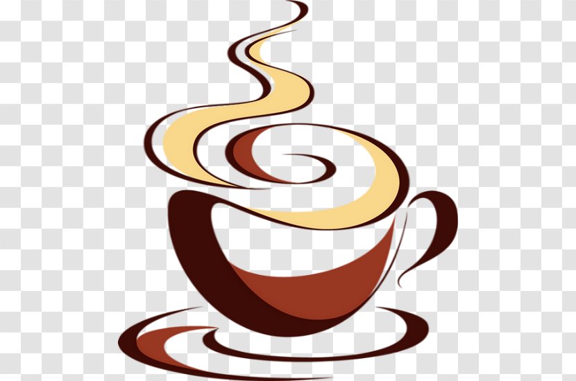 Coffee Cup Cafe Latte Tea - Tableware Transparent PNG