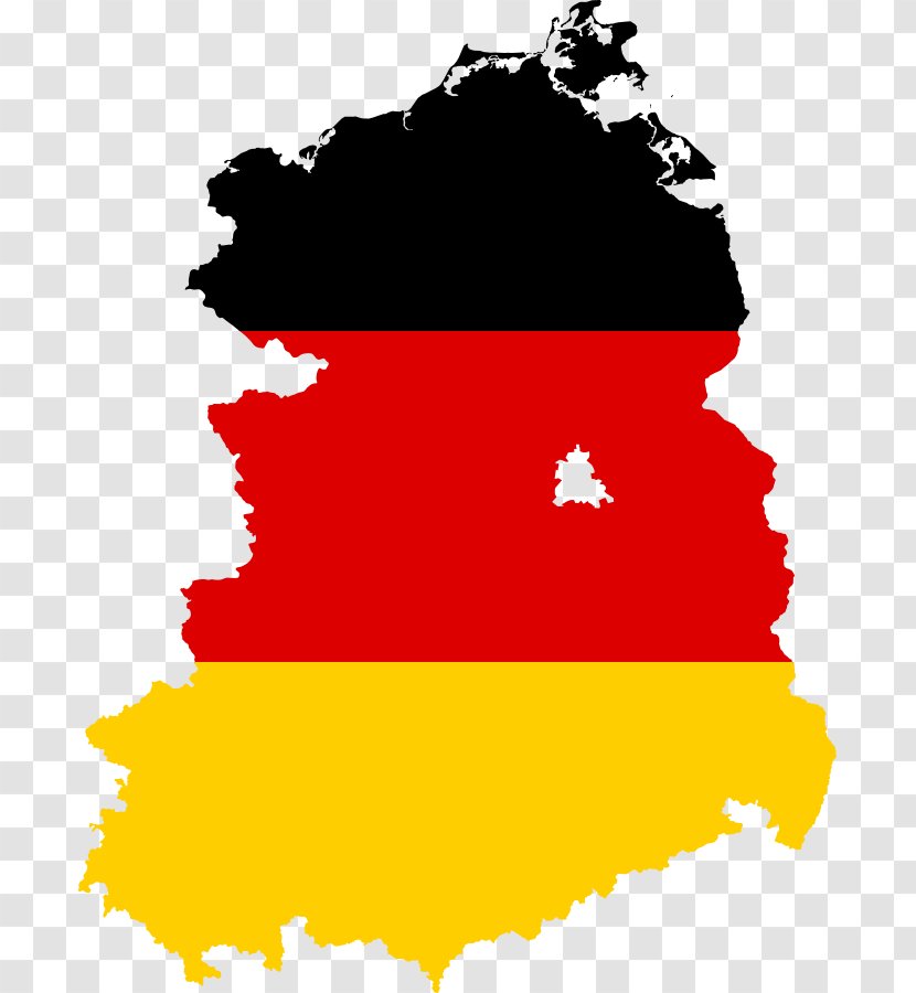 Flag Of East Germany West - Tree Transparent PNG