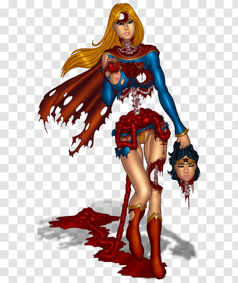 DeviantArt Supergirl Superhero - Frame - Heart Transparent PNG