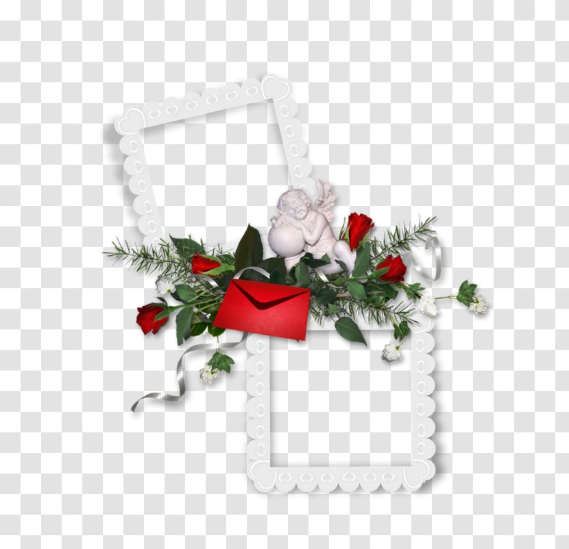 Christmas Photo Frames - Rose - Interior Design Floristry Transparent PNG