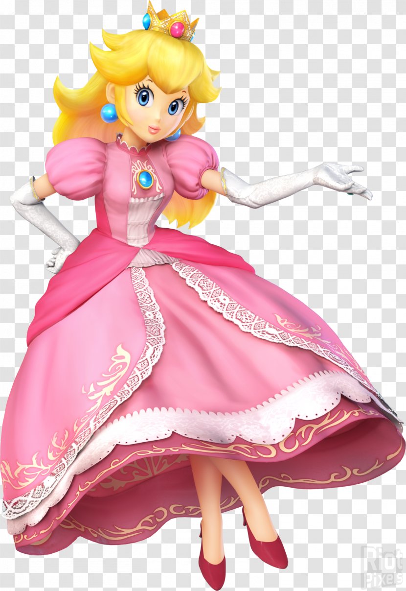 Super Smash Bros. For Nintendo 3DS And Wii U Brawl Melee Mario - Frame - Peach Transparent PNG