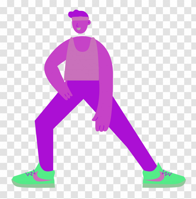 Stretching Sports Transparent PNG