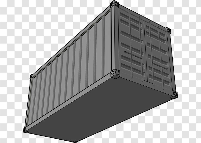 Shipping Container Intermodal Food Storage Containers Clip Art Transparent PNG