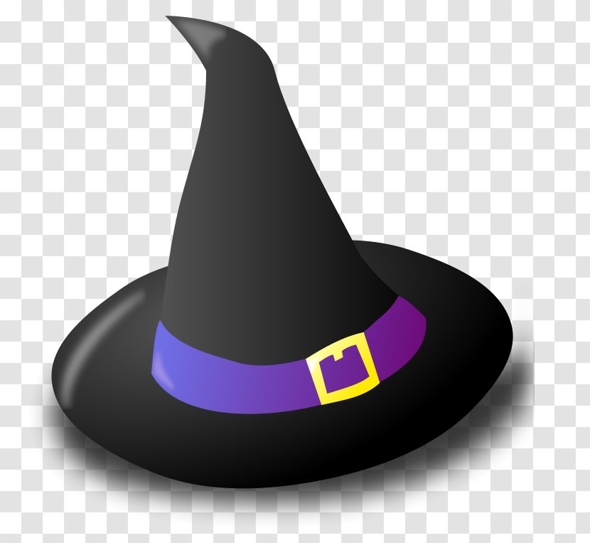 Witch Hat Clip Art - Royaltyfree - Cute Transparent PNG