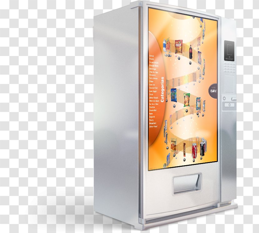 Refrigerator - Kitchen Appliance - Vending Machine Transparent PNG