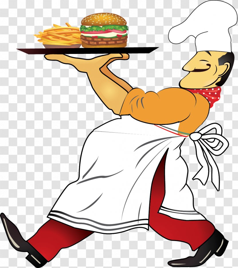 Hamburger Chef Cook Clip Art - Food - Grill Transparent PNG