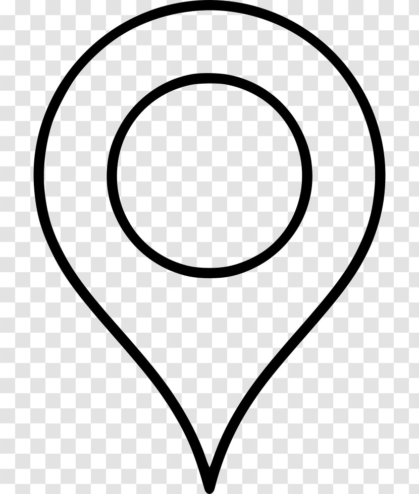 Location Map Clip Art - White Transparent PNG