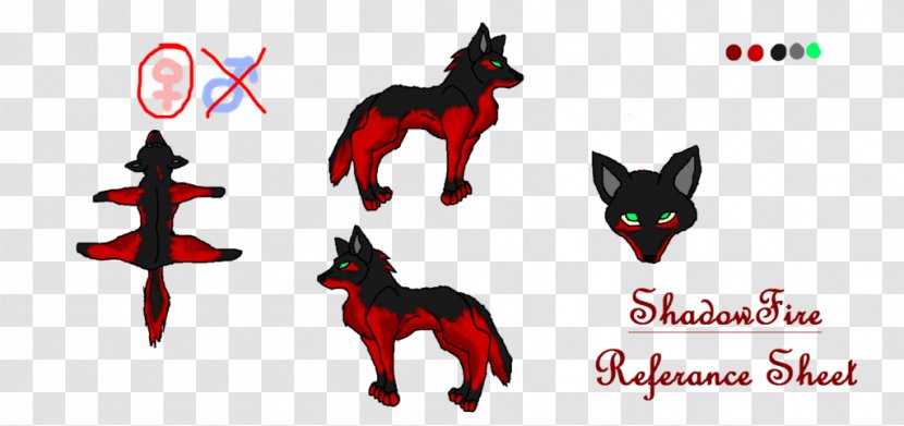 Dog Breed Cat Art Illustration - Fiction - Demon Wolf Drawings Step By Transparent PNG