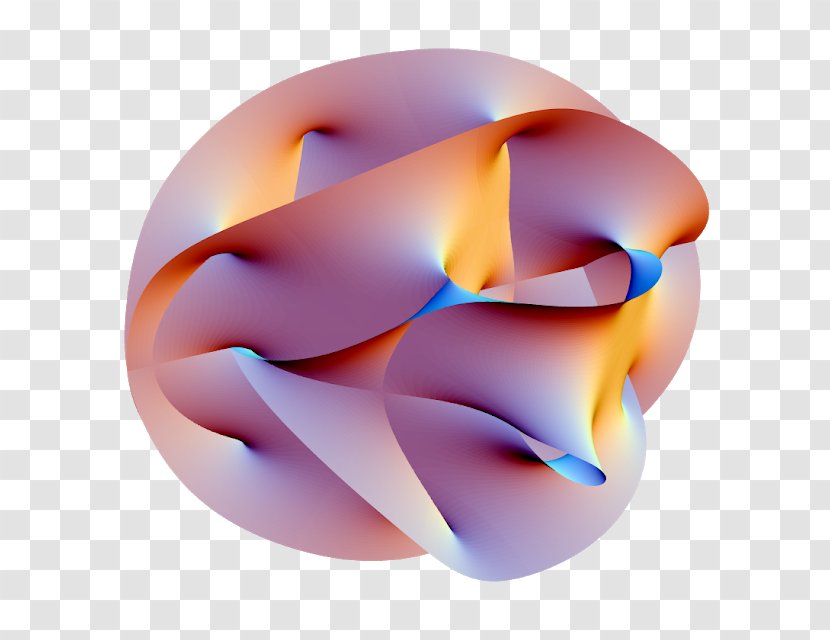 Calabi–Yau Manifold String Theory Six-dimensional Space - Calabiyau - Mathematics Transparent PNG