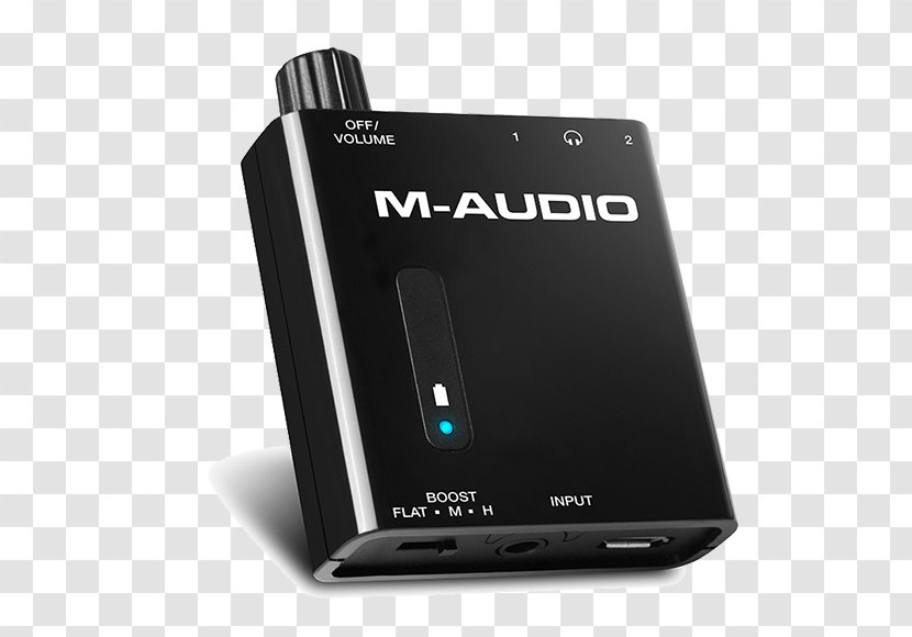 M-Audio Bass Traveler Headphone Amplifier Microphone Sound - Frame Transparent PNG