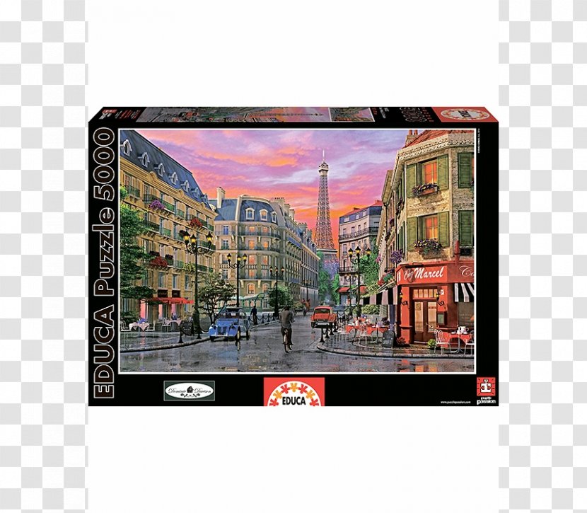 Jigsaw Puzzles 3D-Puzzle Paris Castorland - Toy Transparent PNG