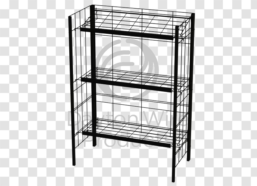 Display Stand Shelf Furniture Dayton Wire Parkway - Store Transparent PNG