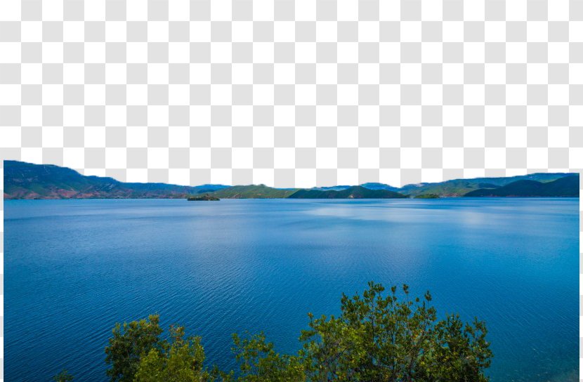 Water Resources Lake Sky Wallpaper - Nature - Lugu Rigby Peninsula Transparent PNG