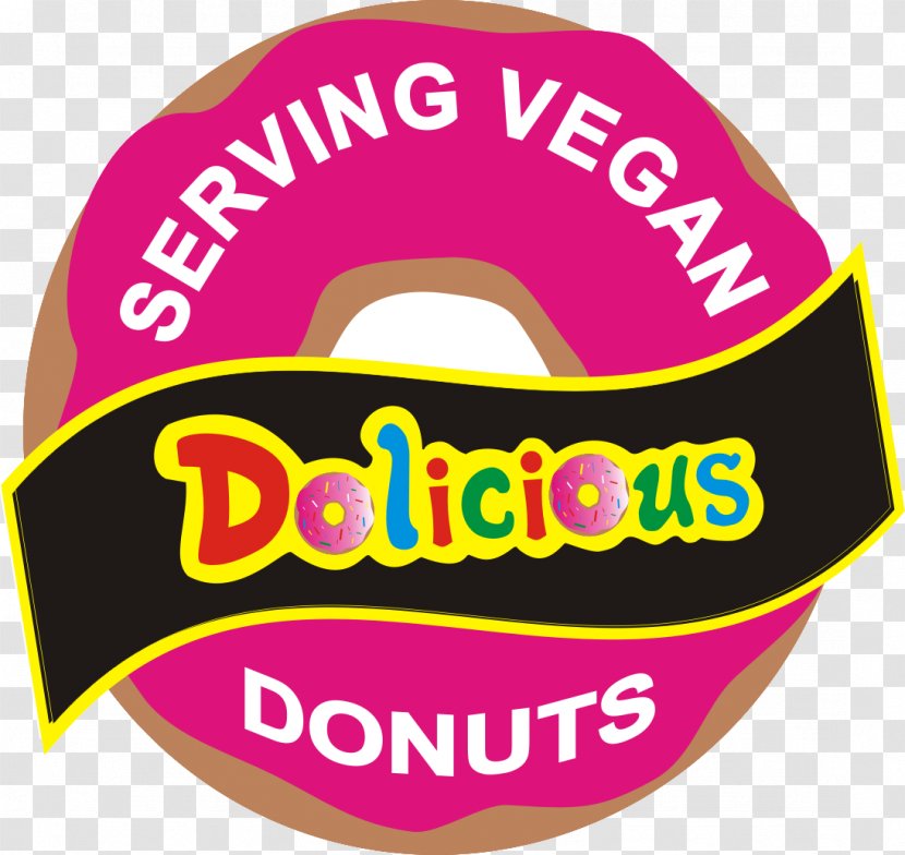 Dolicious Donuts & Coffee And Doughnuts Vietnamese Cuisine Logo - Text Transparent PNG