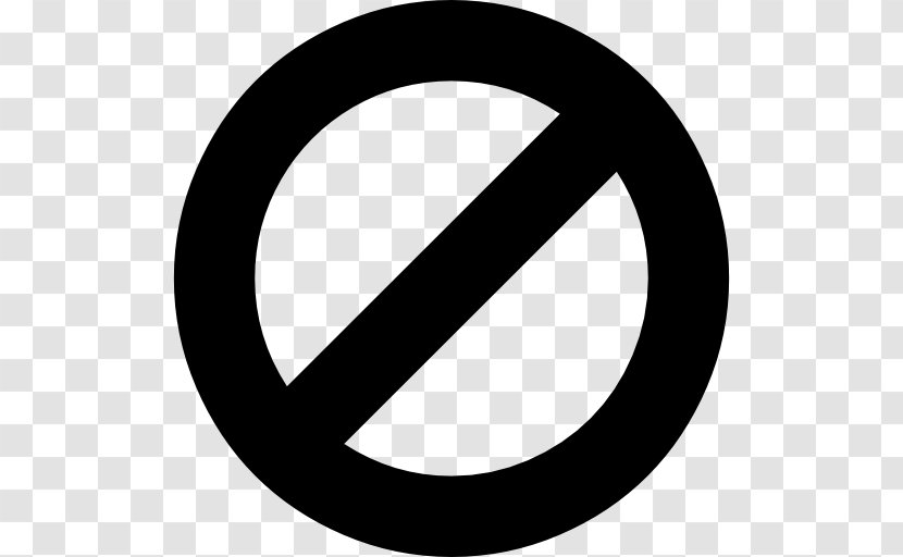 No Symbol Clip Art - Ban - Circle Sign Transparent PNG