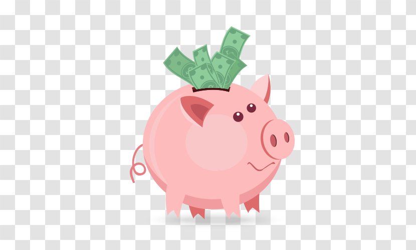 Piggy Bank Money Finance Service Debt - Banknote Storage Tank Transparent PNG