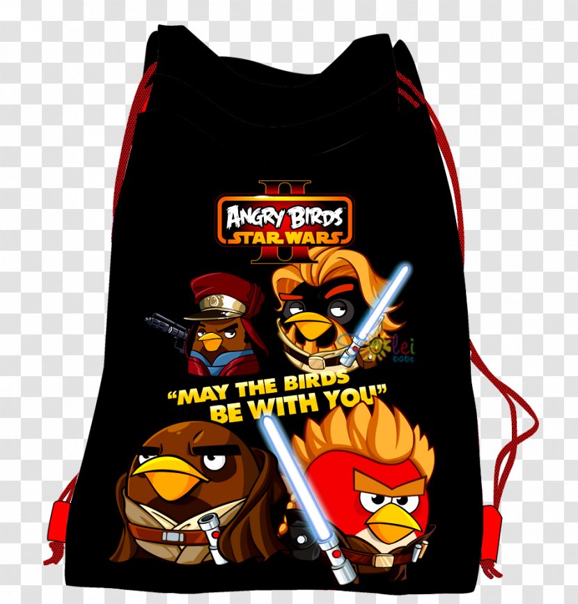 Angry Birds Star Wars II Slipper 2 Bag - Fictional Character Transparent PNG