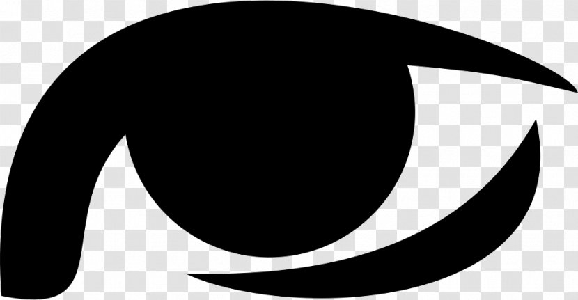 Eye Symbol - Oval - Line Art Transparent PNG
