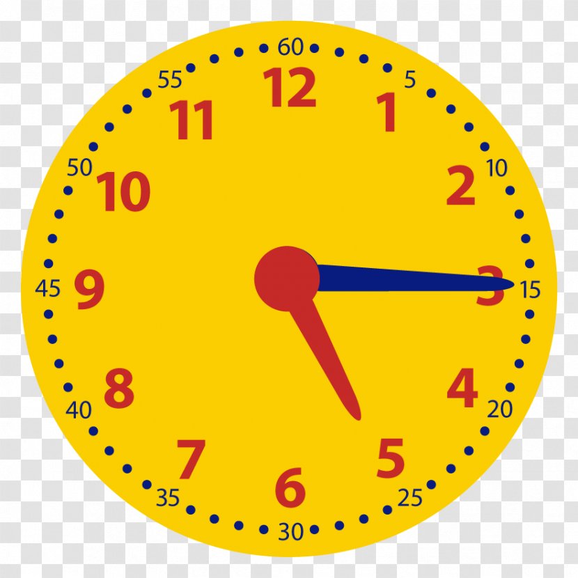 Clock Face Digital Hour Alarm Clocks - 24hour Transparent PNG