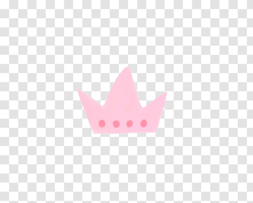 Pink Crown Tiara - Drawing Transparent PNG