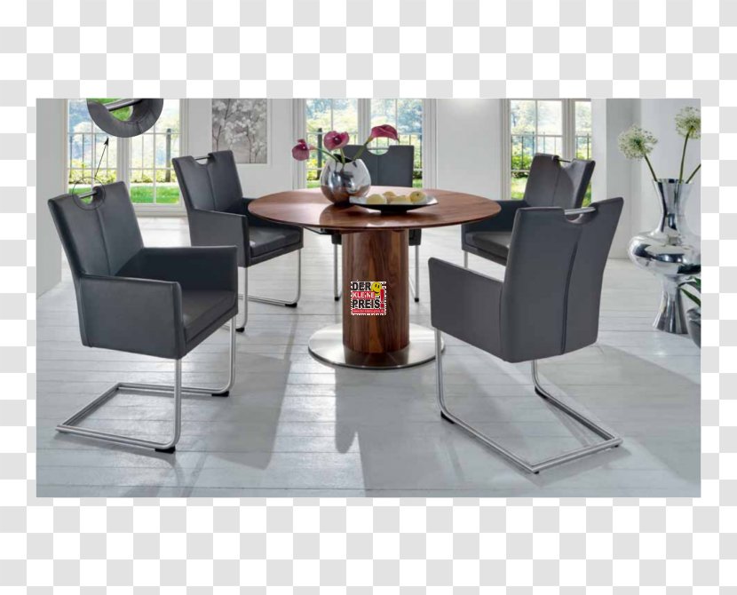 Table Cantilever Chair Dining Room Furniture Transparent PNG