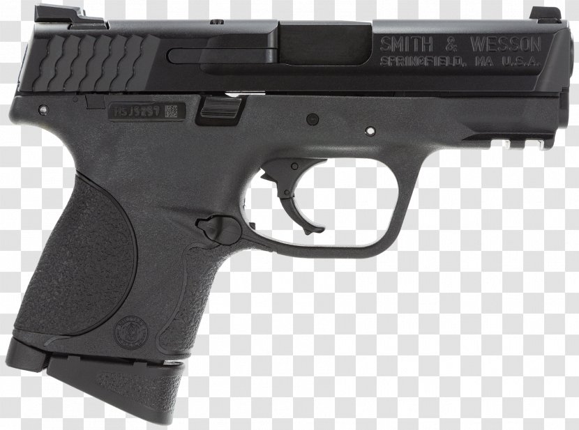Smith & Wesson M&P 9×19mm Parabellum Firearm Pistol - Trigger - Small Guns Transparent PNG