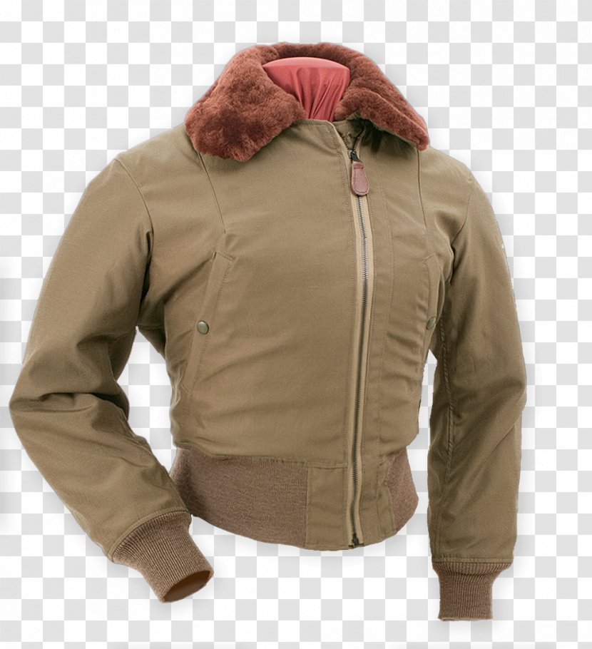 Flight Jacket Hoodie A-2 Leather - Lining Transparent PNG