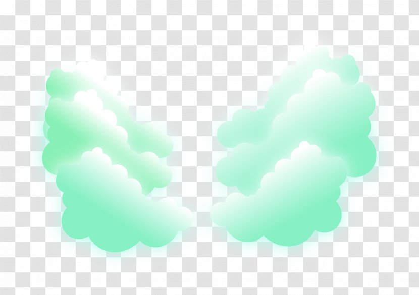 Cloud - Green - Dream Transparent PNG