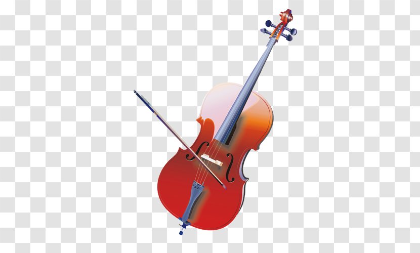Violin Musical Instrument - Silhouette - Pattern Transparent PNG