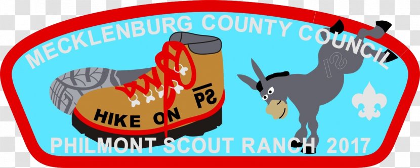 Philmont Scout Ranch Logo Mecklenburg County Council, Boy Scouts Of America And Shop Donkey Signage - Crazy Town Bar Transparent PNG