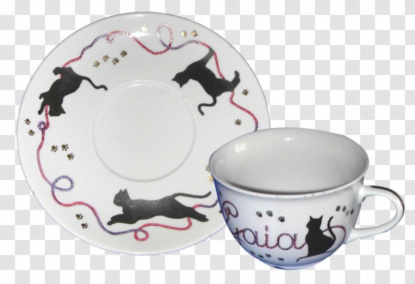 Coffee Cup Porcelain Saucer Mug Kettle Transparent PNG