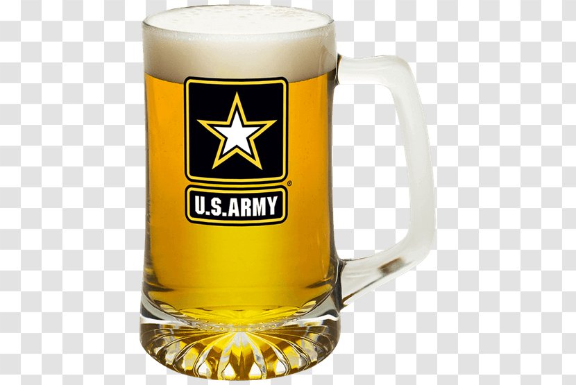 United States Army Military Tankard Beer Glasses - Armed Forces - Star Transparent PNG