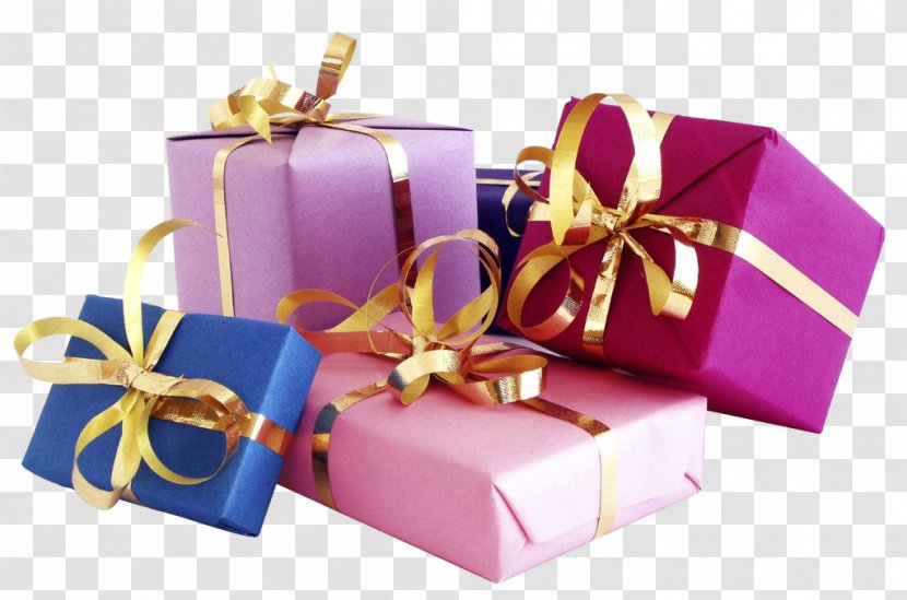 Christmas Gift Birthday Day Friendship - Purple Transparent PNG