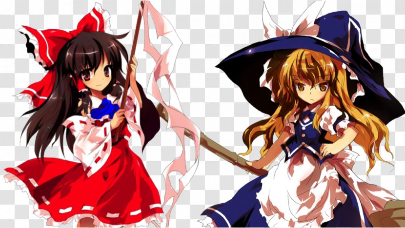 The Embodiment Of Scarlet Devil Highly Responsive To Prayers Hopeless Masquerade Ten Desires Reimu Hakurei - Cartoon - Rivalry Transparent PNG