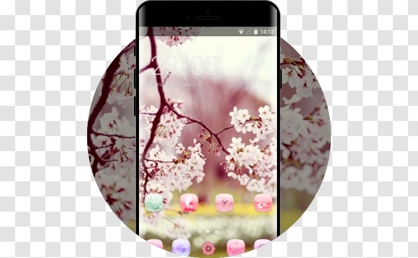 Desktop Wallpaper Computer High-definition Television Theme IPhone 7 - Display Resolution - Blossom Branch Transparent PNG