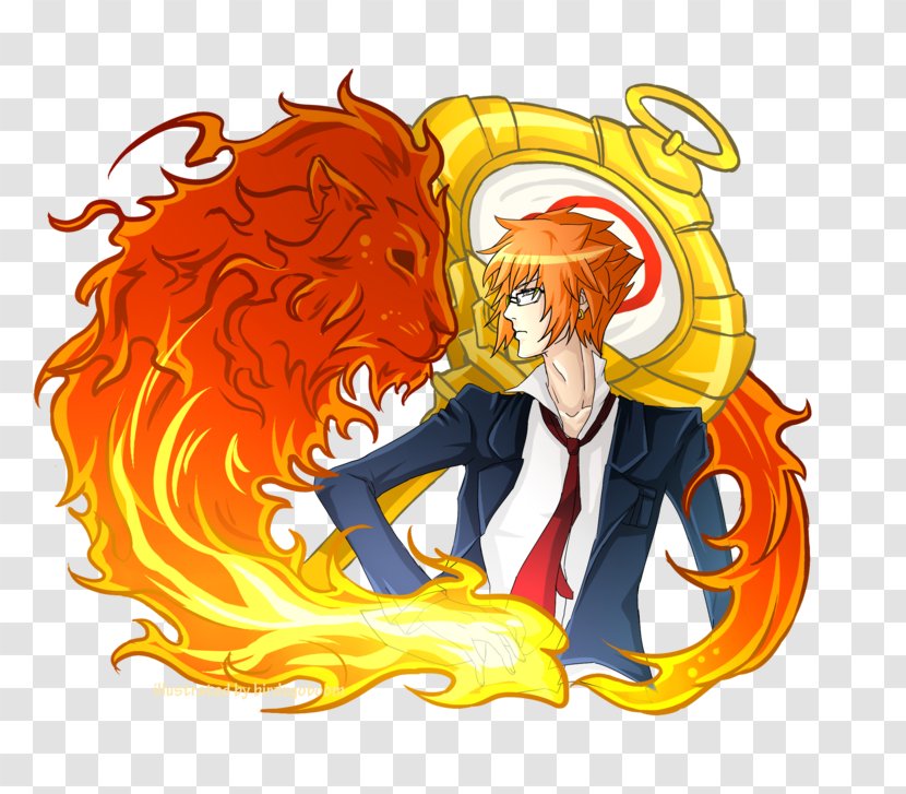 Lion Image Illustration Fairy Tail Drawing - Heart - Leo Transparent PNG