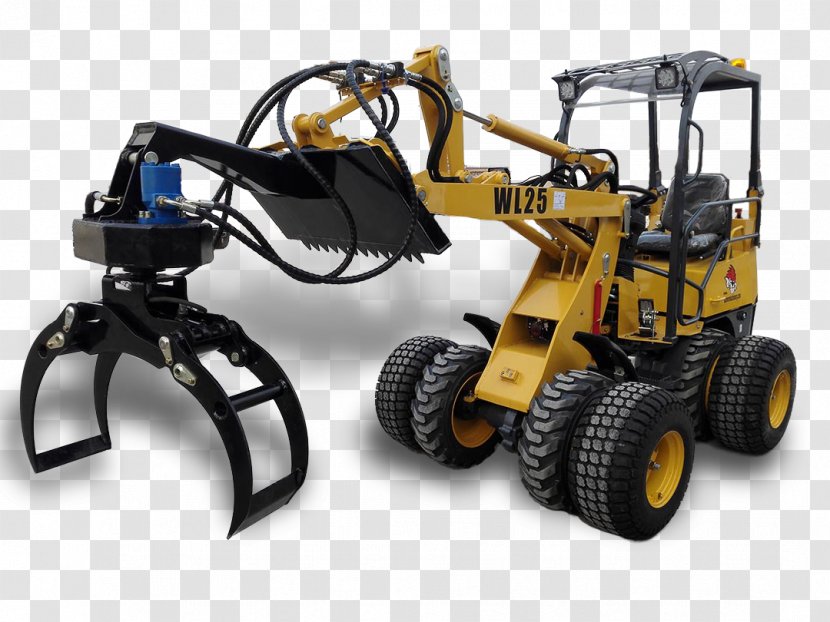 Grapple Heavy Machinery Loader Tire - Hardware Transparent PNG