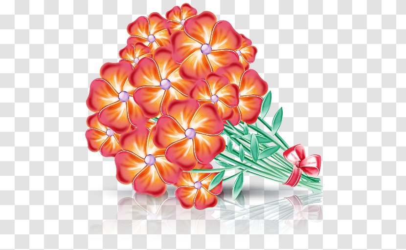 Orange - Frangipani - Lantana Hydrangea Transparent PNG