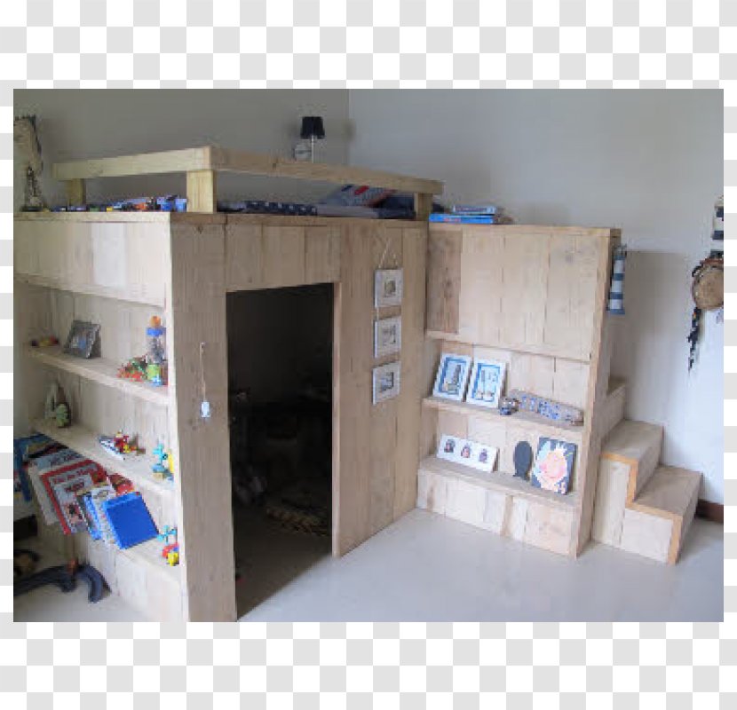 Bedside Tables Bunk Bed Steigerplank Nursery - Cupboard Transparent PNG