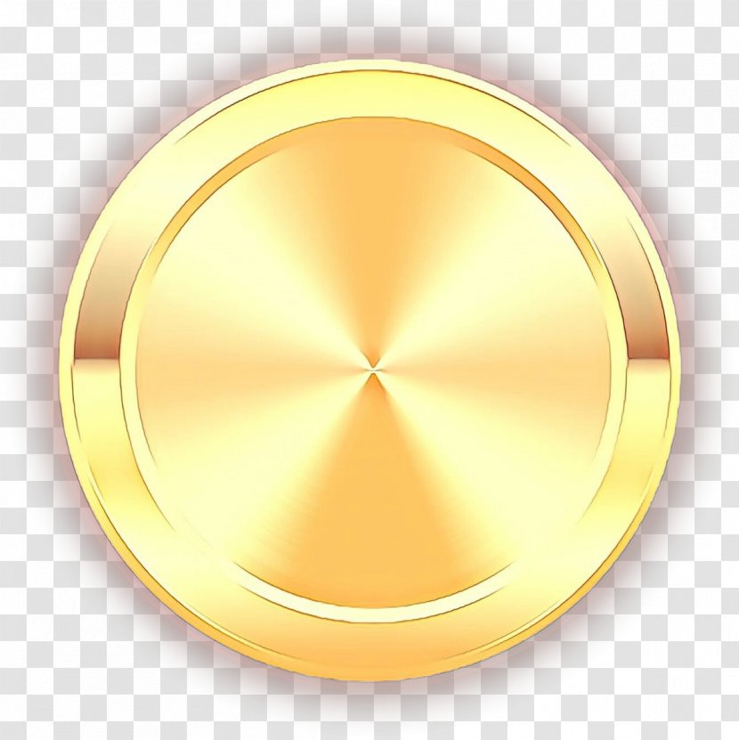 Yellow Metal Gold Clip Art Symbol - Brass Transparent PNG