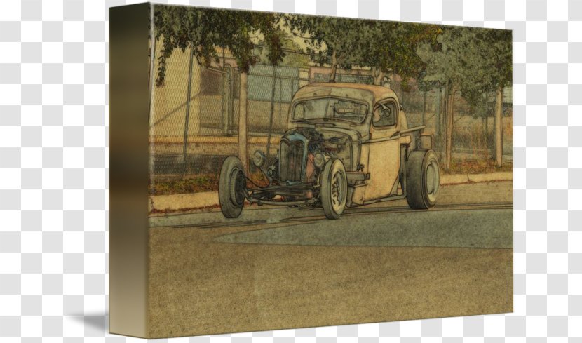 Vintage Car Compact Motor Vehicle - Rat Rod Transparent PNG