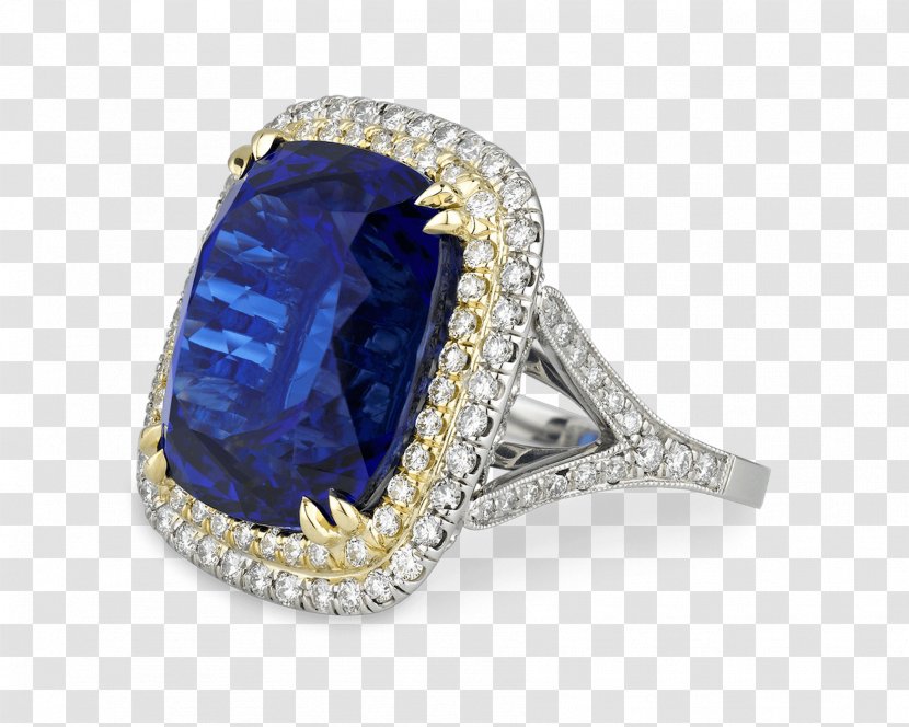 Sapphire Tanzanite Ring Gemstone Carat - Fashion Accessory Transparent PNG