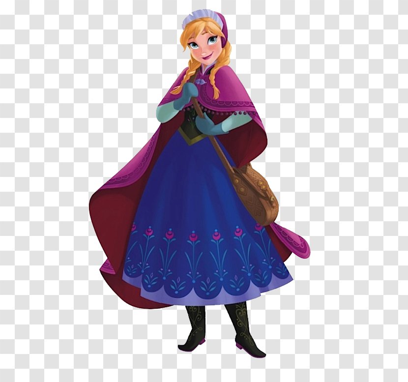 Anna Elsa Kristoff Ariel Disney Princess - Magenta Transparent PNG