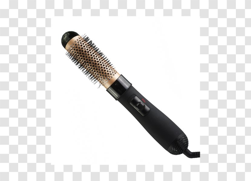 Airbrush Comb Hair Dryers - Silver Brush Transparent PNG