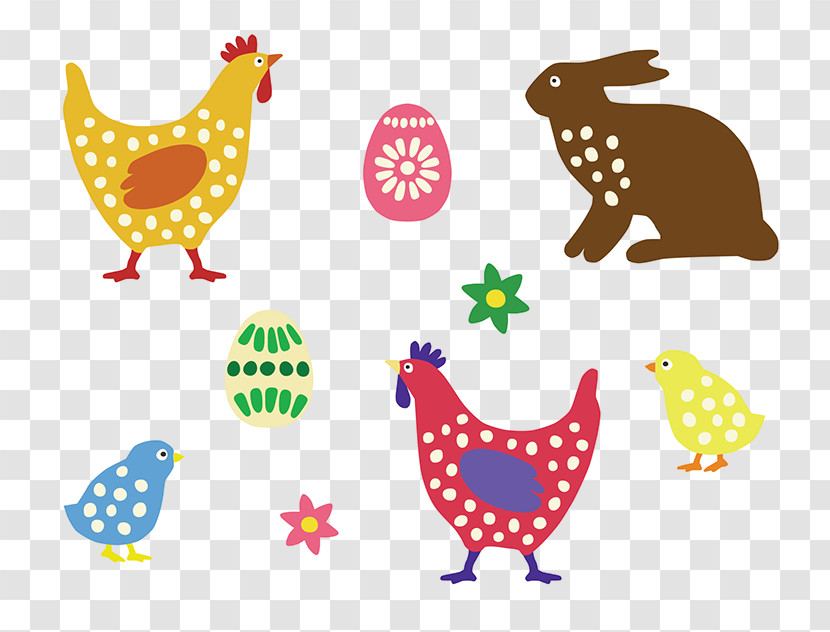 Chicken Rooster Bird Sticker Animal Figure Transparent PNG
