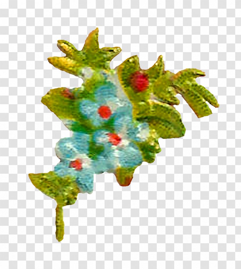 Wildflower Download Clip Art - Christmas Ornament - Forget Me Not Transparent PNG