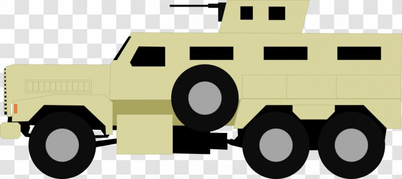 Humvee Armored Car MRAP Clip Art - Vehicle - Armed Clipart Transparent PNG