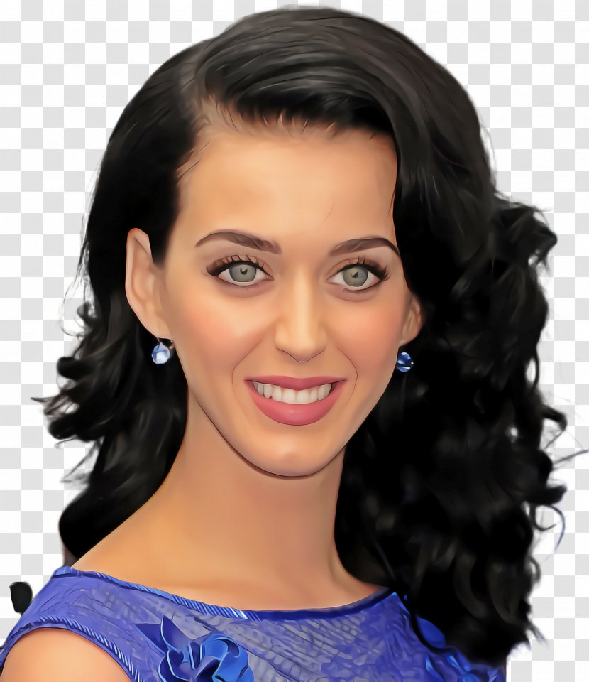 Hair Face Hairstyle Eyebrow Black - Human - Wig Transparent PNG