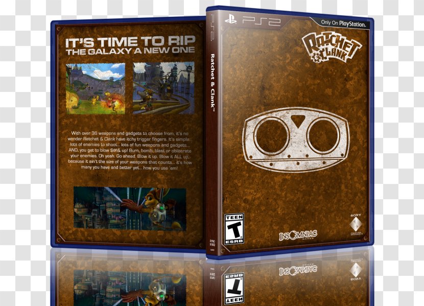 Ratchet & Clank: Going Commando Ratchet: Deadlocked PlayStation 2 - Dvd Transparent PNG