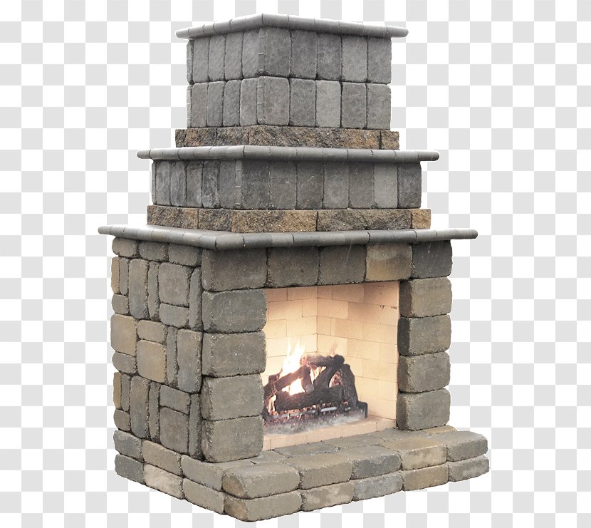 Outdoor Fireplace Kitchen Patio Mantel - Hearth - Lok Transparent PNG